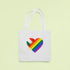 ZShowTime vászontáska - HUN Pride Szív
